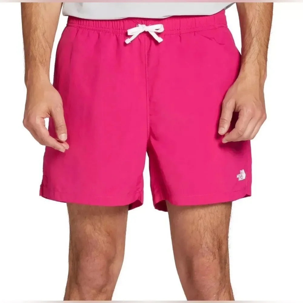 EUC The North Face Men’s 5” Action Woven 2.0 Pink Athletic Shorts - Size L